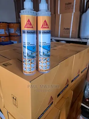 Sika Anchorfix, -Fast Curing Anchoring Adhesive.