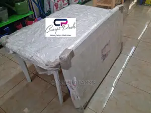 White Six(6)Seater Plastic Table. H730xw840xl1470mm