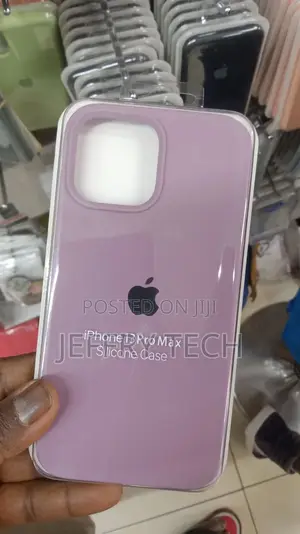 iPhone 13 Pro Max Case Purple, Cute Liquid Silicone Slim Pro