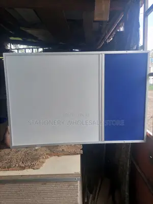 Fabric Noticeboard And Whiteboard Combined In One
