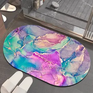 Oval Rubber Bottom Mats
