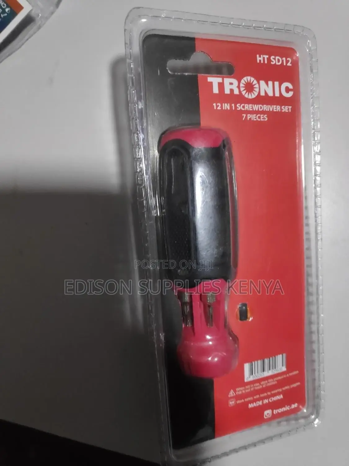 Tronic Screwdriver Set 12-in-1 7pcs HT SD12 Torx Phillips