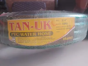 Hose Pipes 3/4" Braided Hose Pipe Tan-Uk Heavy Duty Pipe