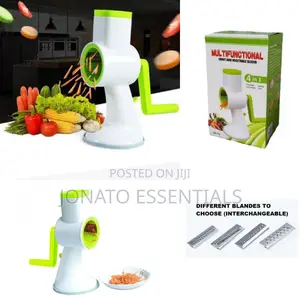 4 in 1 Multifunctional Fruit Vegetable Manual Slicer Grinder