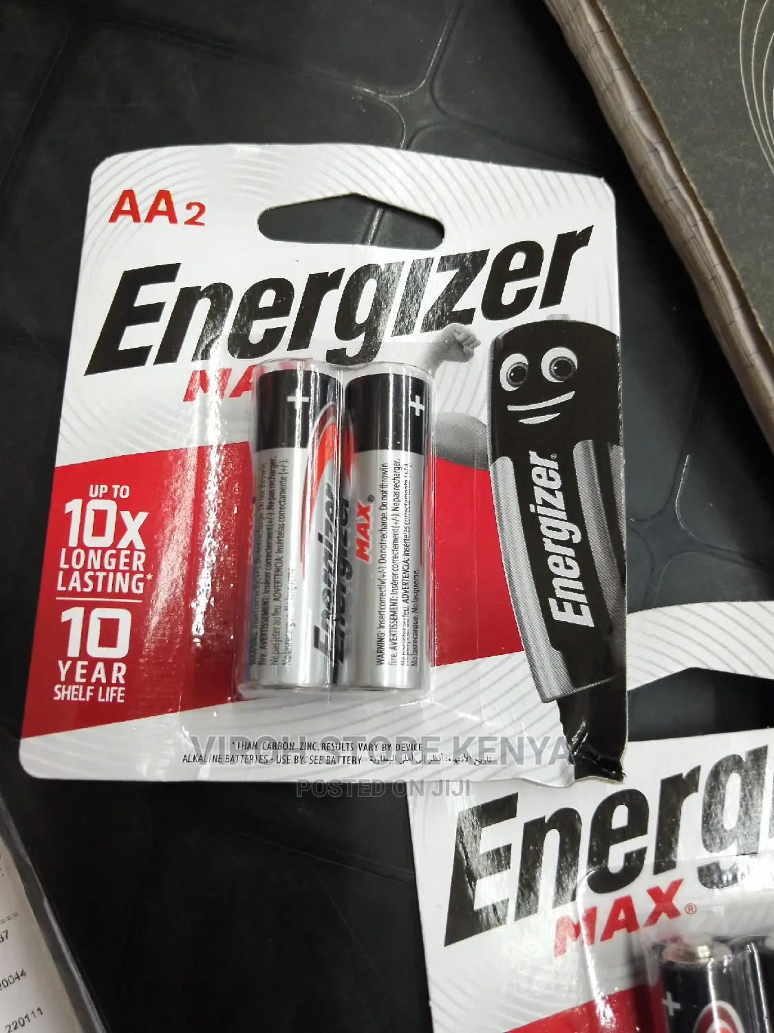 AA2 Pair of Energizer Max Batteries