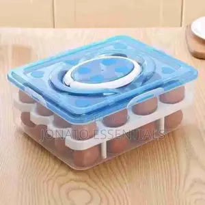 32 Grid Egg Storage Container Box, Tray