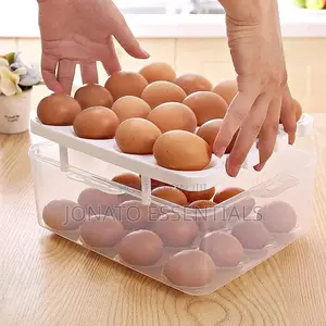 32 Grid Egg Storage Container Box, Tray
