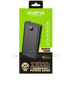 Power Bank Oraimo Power Bank 27,000 ,New