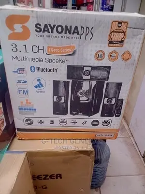 Sayona SHT-1194bt Home Theatre System 3.1ch 17000W Pmpo