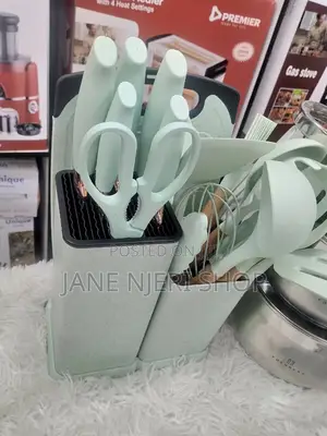 Silicon Spoons With Knive Set