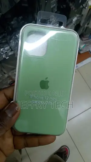 Light Green Silicon Case for iPhone 12 Mini