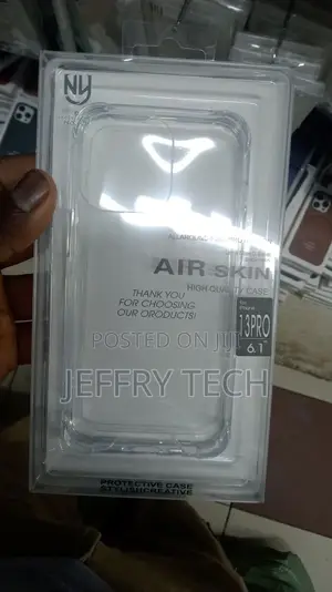 MIFKRT Back Cover for Apple iPhone 13 Pro (Transparent, Sho