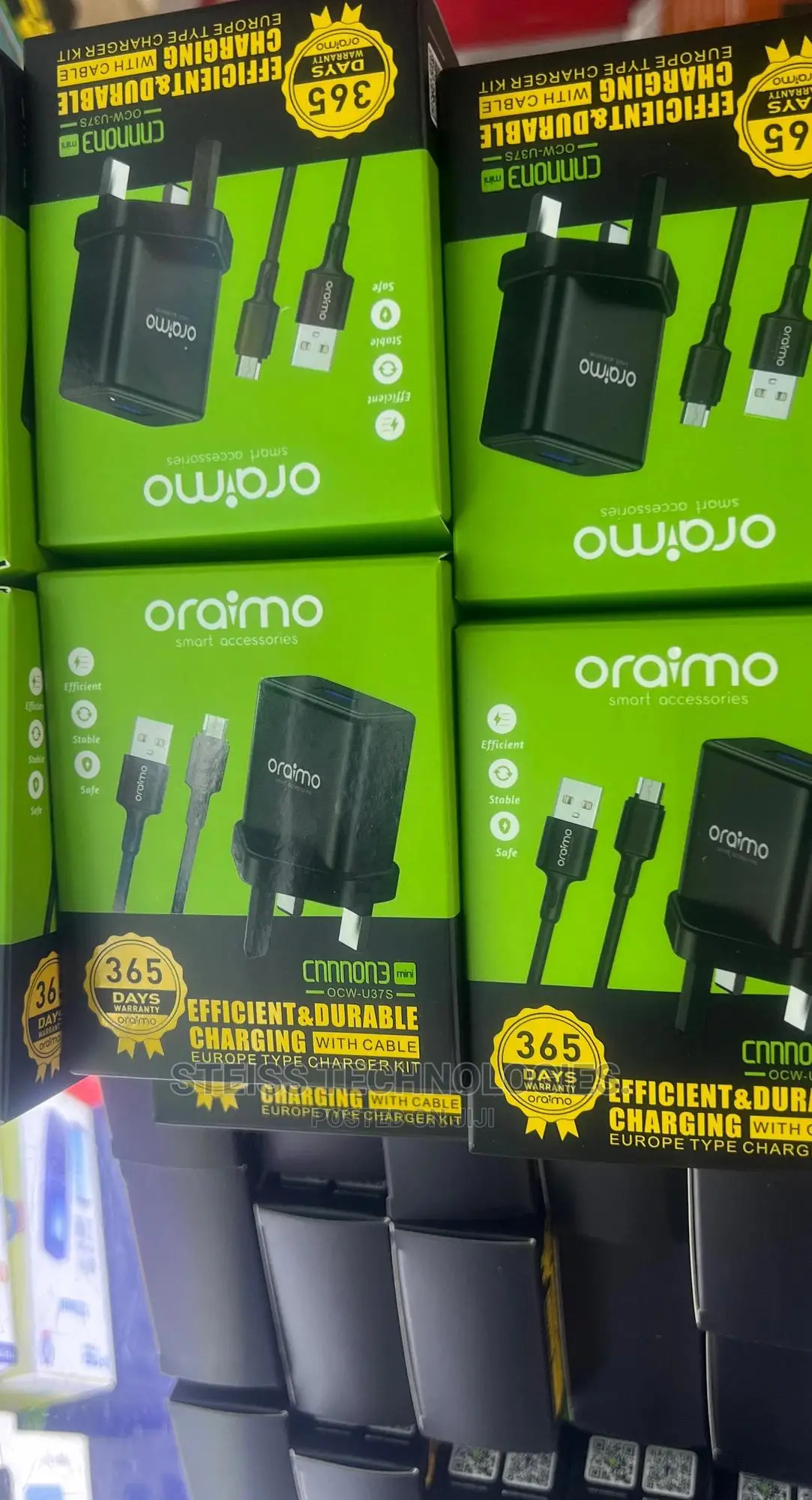 Oraimo Android Chargers.