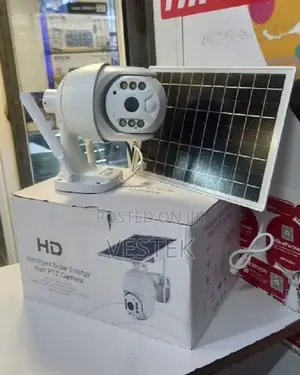 PTZ 4G Solar Powered Camera PTZ -(4mp Resolution Full Color