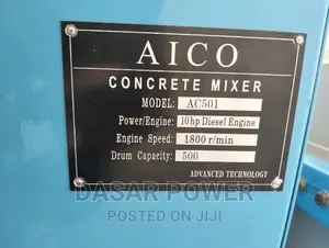 500l Concrete Mixer