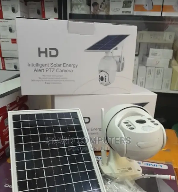 4G Solar Powered Camera PTZ -(Colored at Night +2-Way)