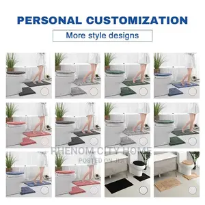 Microfibre Toilet Mats