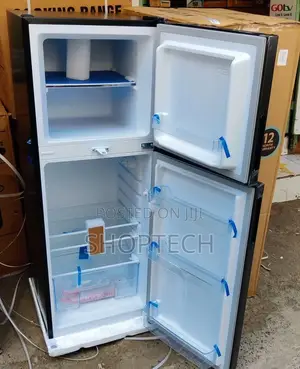 *Von 138litres Double Door Refrigerator