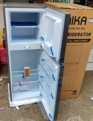 *Mika138litres Double Door Refrigerator