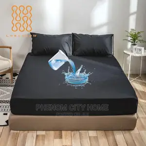 3pc Waterproof Fitted Sheet Set
