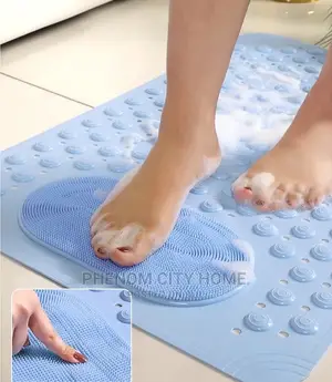 Bathroom Anti Slip Mats With Lazy Scrubber