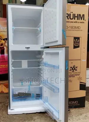 *Bruhm 183litres Double Door Fridge