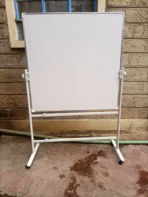 White Board With Wheeled Stand 4feet by 4feet -Double Sided