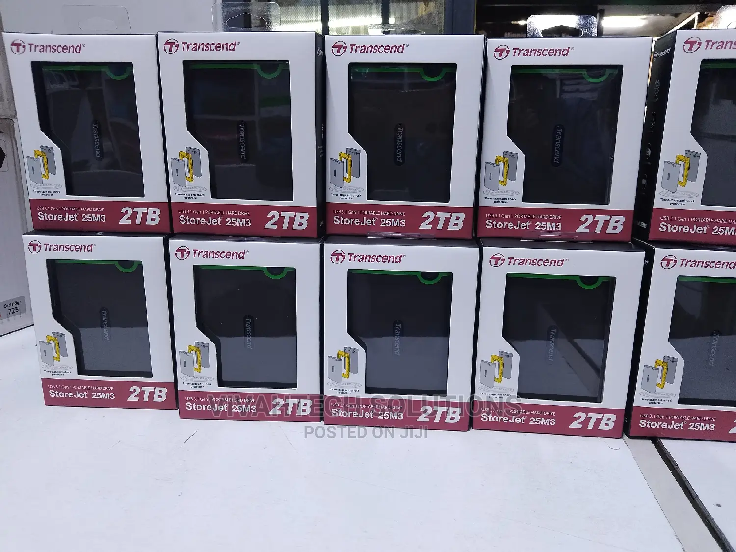 Transcend External Hdd 2tb - Ts2tsj25m3g