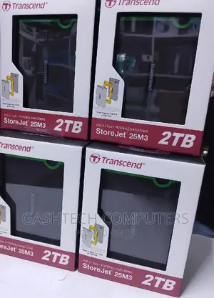 Transcend 2tb External HDD Gray