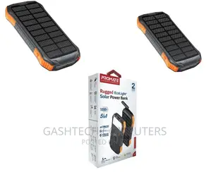 10000mah Rugged Ecolighttm Solar Power Bank Promate