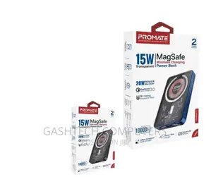 Promate 10000mah Magneoc Wireless Charging Power Bank