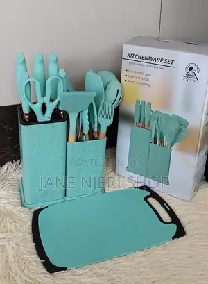 Spoons With Chopping Board