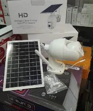 Dome Ip Solar PTZ CCTV Wireless Camera With 4G Simcard Slot