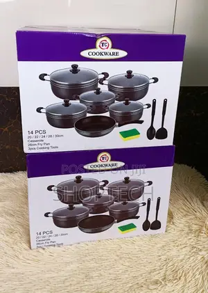 14pcs Tc Cookware Set