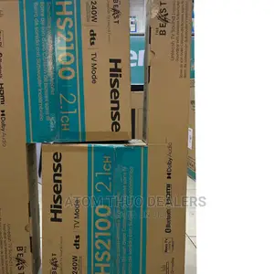 Hisense Sound Bar 
HS2100. 2.1. 240 Watts 