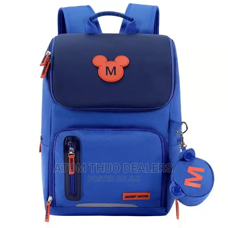 Animated Backpack Bags for Primary School Students
 