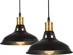 Metal Pendant Light Black