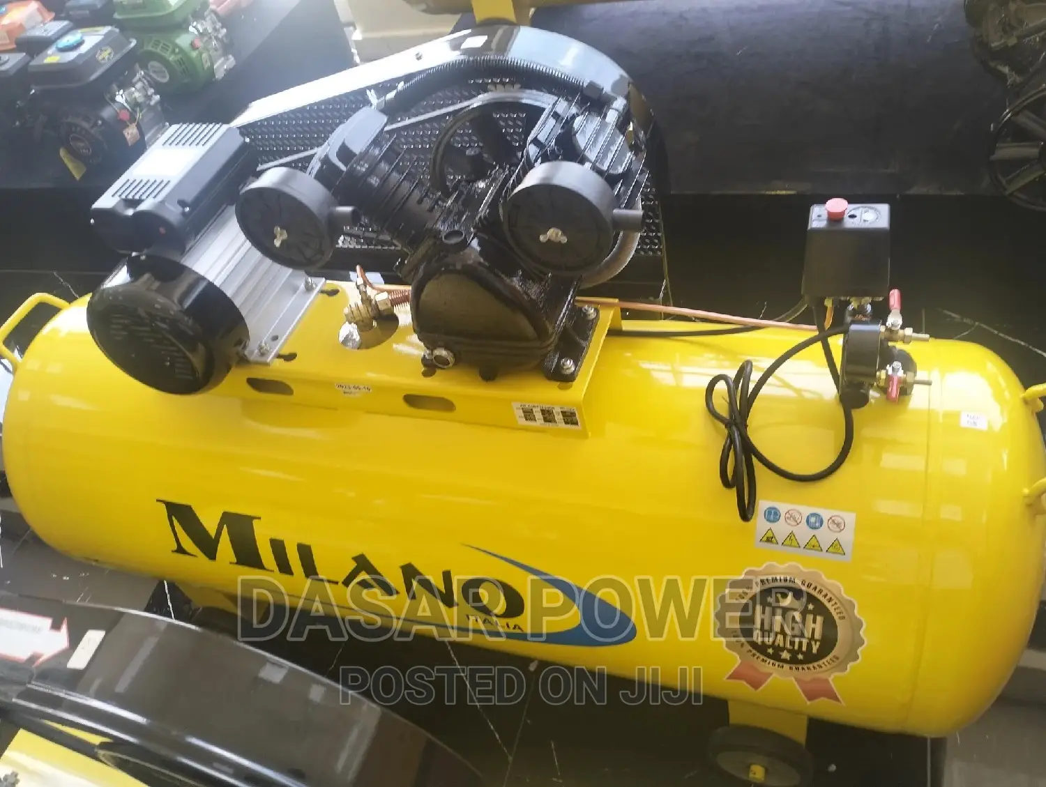 300l Milano Air Compressor.