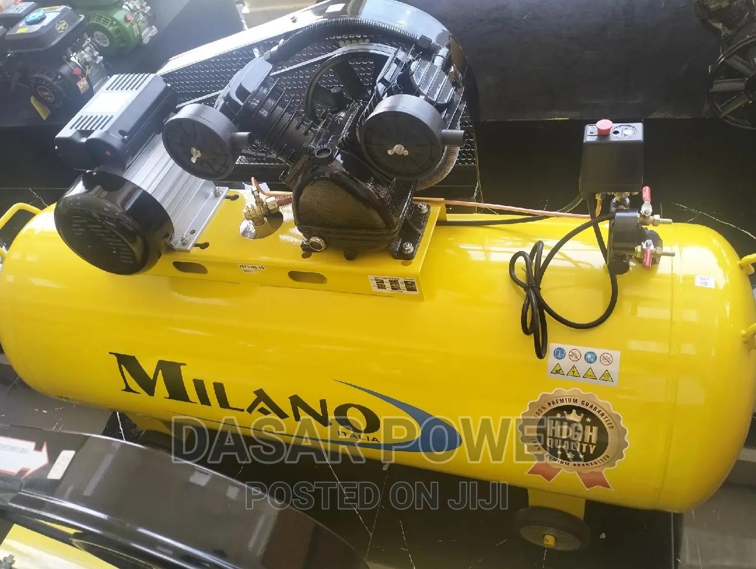 300l Milano Air Compressor.