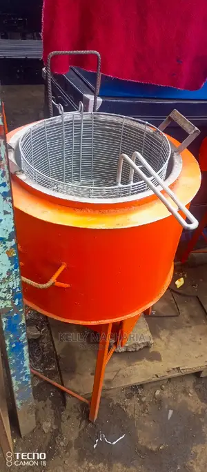 Charcoal Firewood Chips Fryers