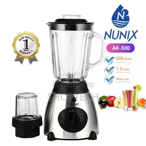 Nunix Ak500 Glass Jug Blender