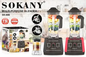 2in1 ,500watts Sokany Commercial Blender