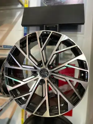 Black Silver 19 Inch Audi Rims