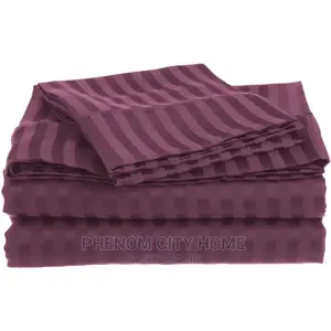 Stripped Cotton Bedsheets