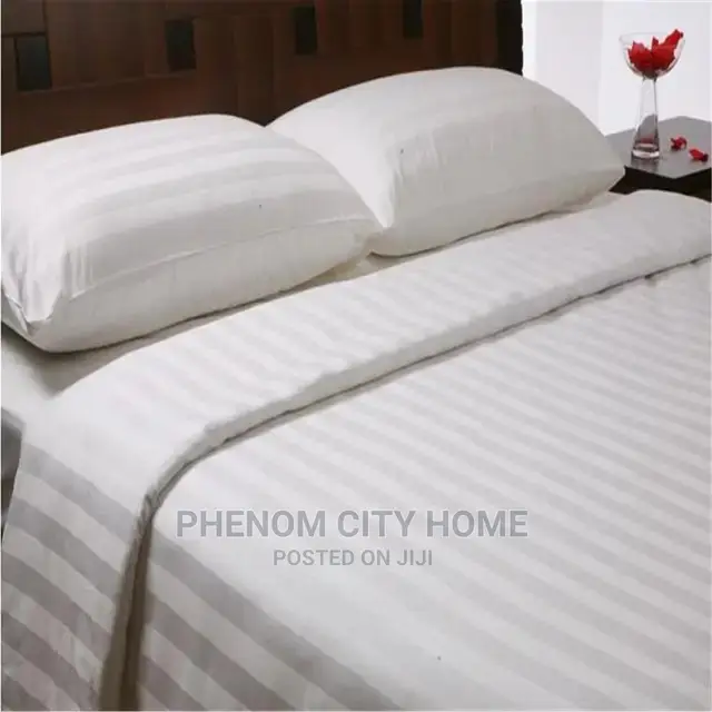 Stripped Cotton Bedsheets