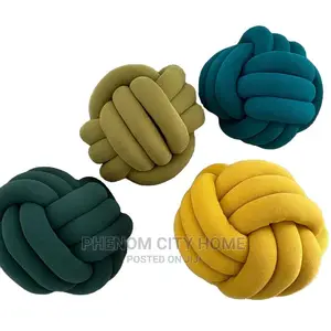 Thread Knot Pillows