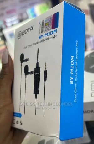 Boya Dual Lavalier Mic.