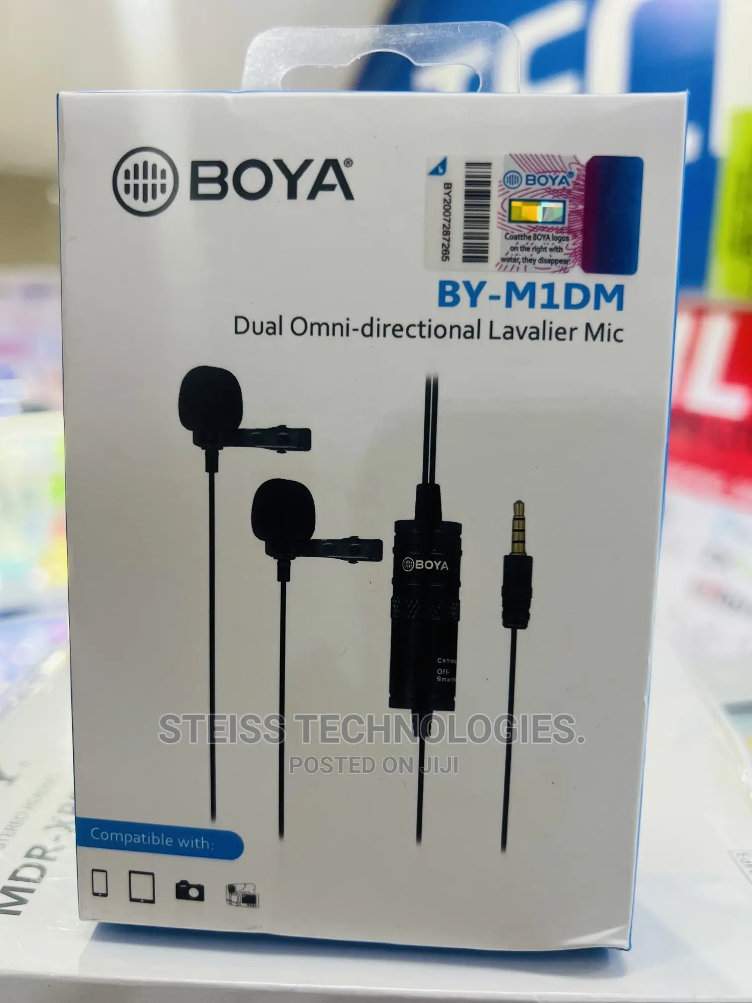 Boya Dual Lavalier Mic.