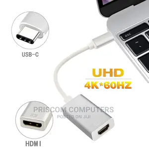 USB Type C Male to HDMI Port Female Adapter, Type C to HDMI