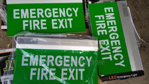 Led Emergency Exit Sign/ Rechargeable Fire Exit